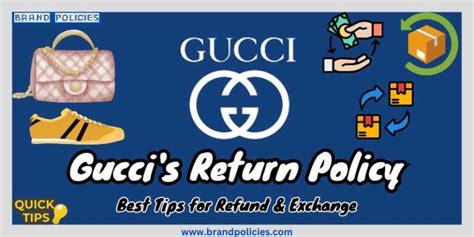 gucci return policy.